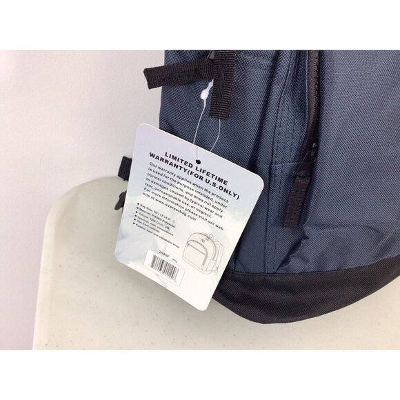 Everest Navy Backpack New - Picture 7 of 9